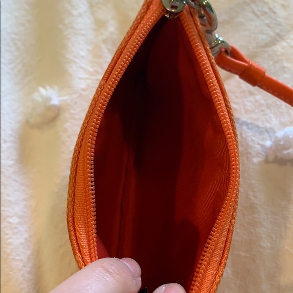 HP 🎉 Orange Coach Wristlet - Picture 5 of 6